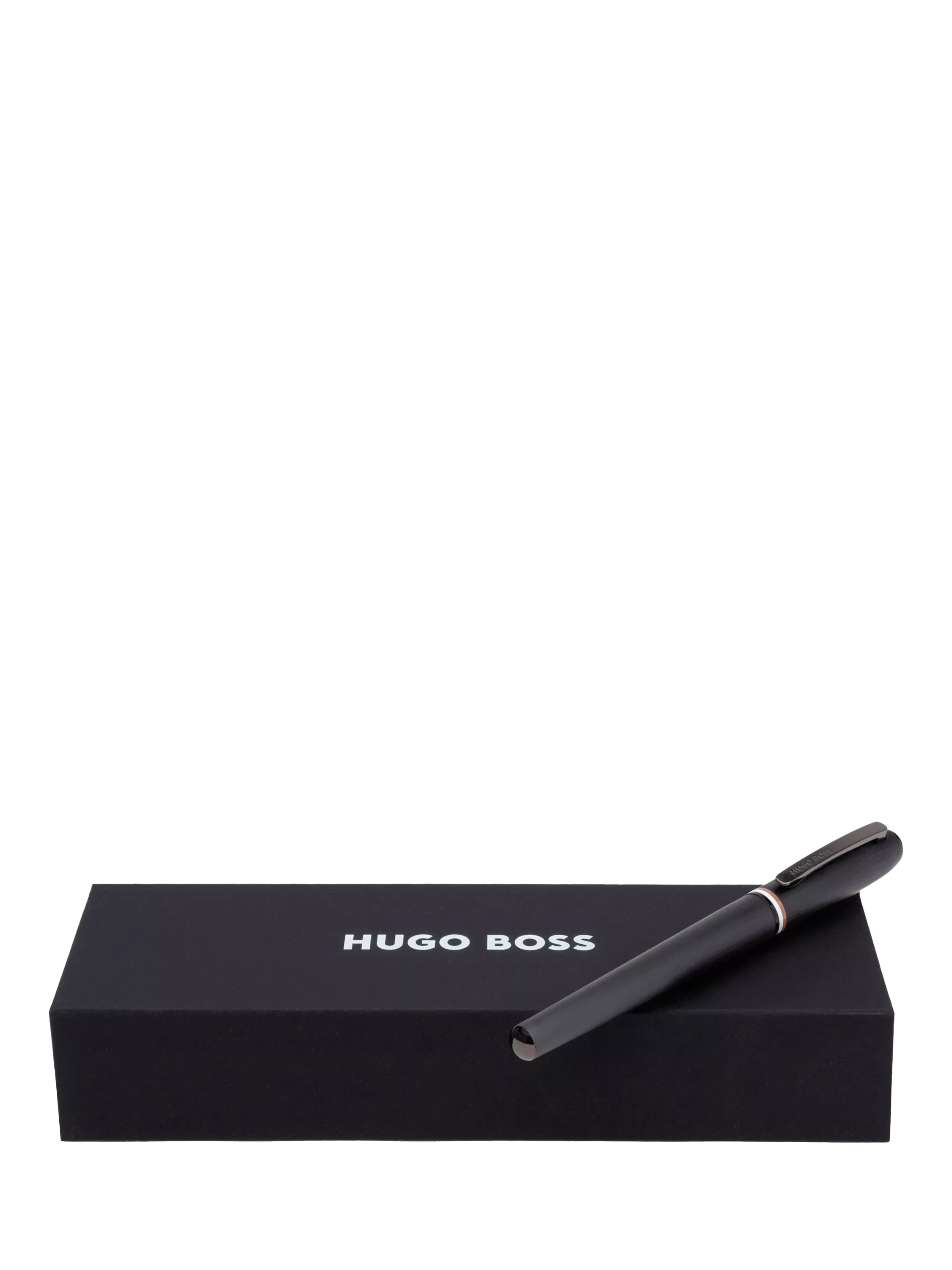 HUGO BOSS Contour Iconic black rollerball pen, UK version