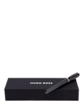 HUGO BOSS Contour Iconic black rollerball pen, UK version