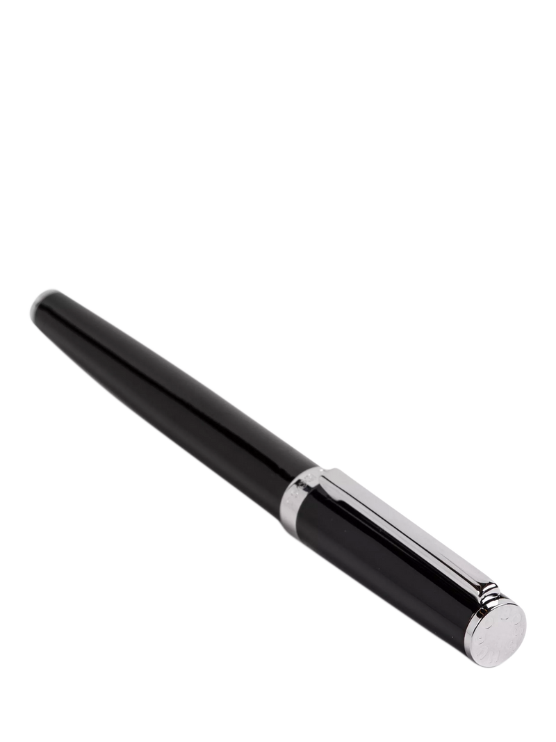 HUGO BOSS Icon Gear rollerball pen black (British brand)