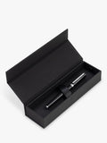 HUGO BOSS Icon Gear rollerball pen black (British brand)