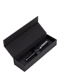 HUGO BOSS Icon Gear rollerball pen black (British brand)