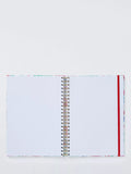 John Lewis A4 notebook sealife print red, imported from the UK