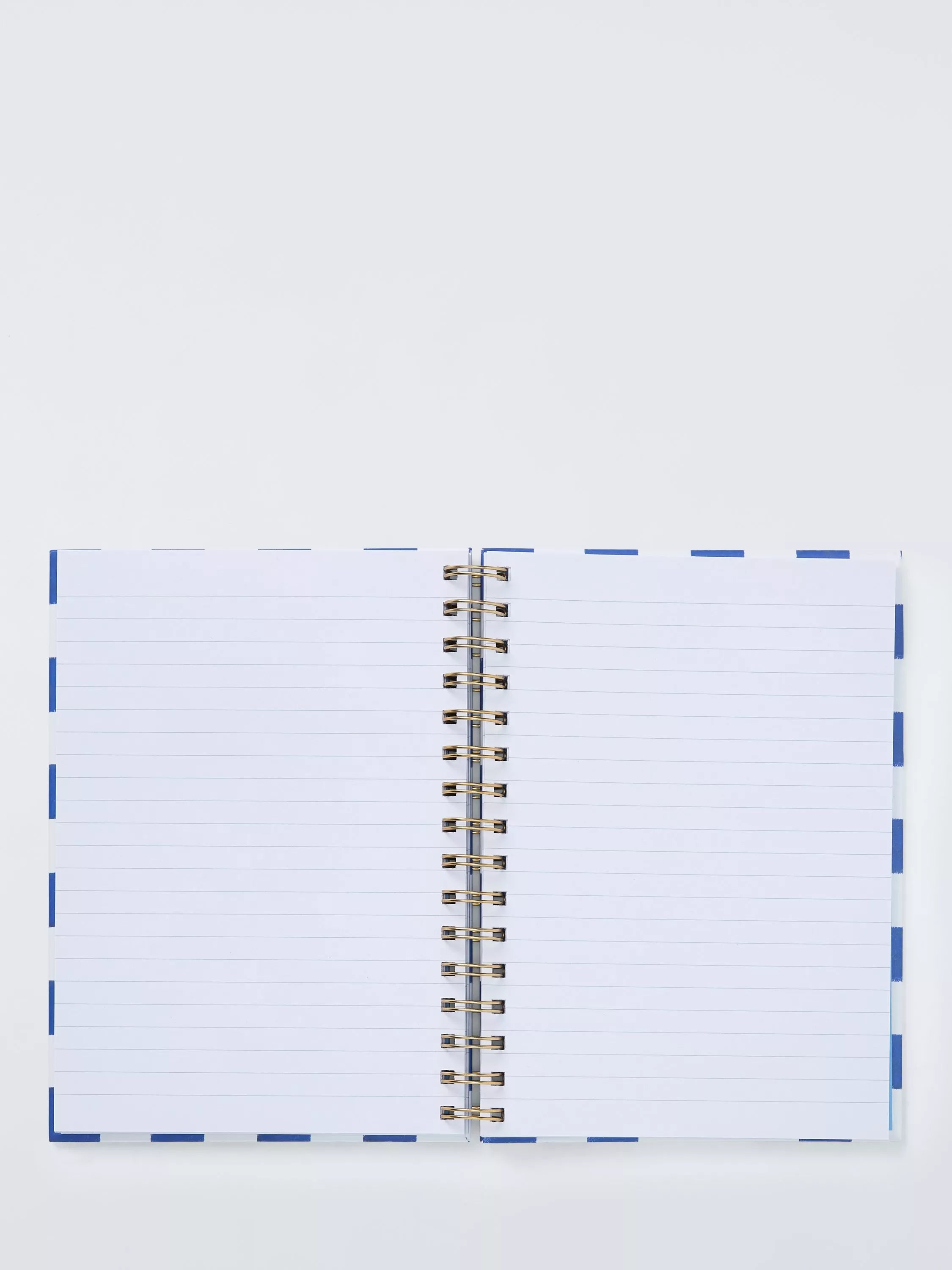 John Lewis Cherry notebook A5 blue (British brand)