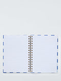 John Lewis Cherry notebook A5 blue (British brand)