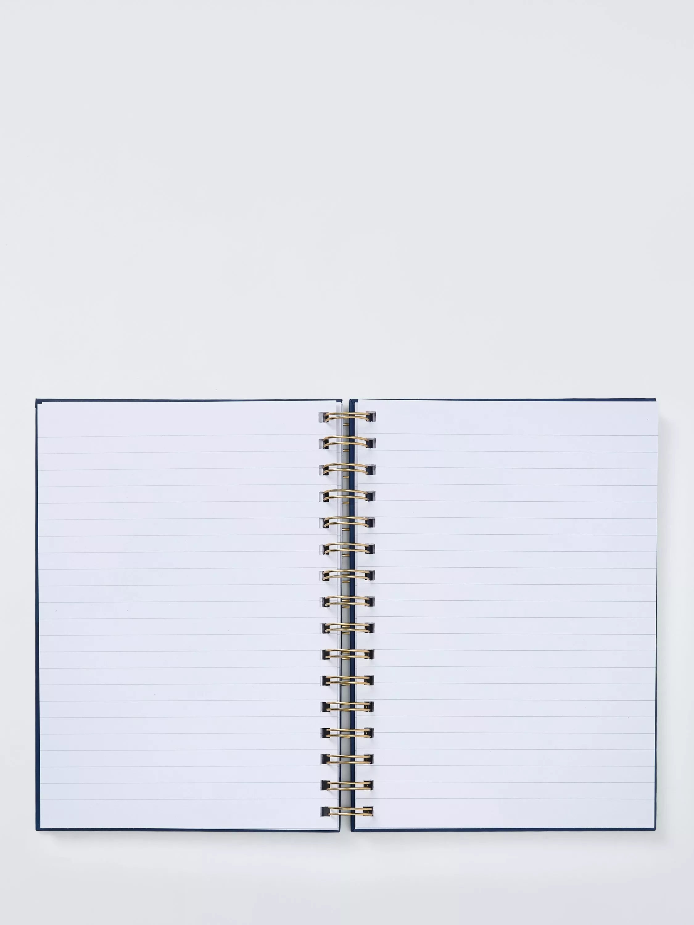 John Lewis A5 Stars Notebook in blue (British brand)