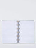 John Lewis A5 Stars Notebook in blue (British brand)
