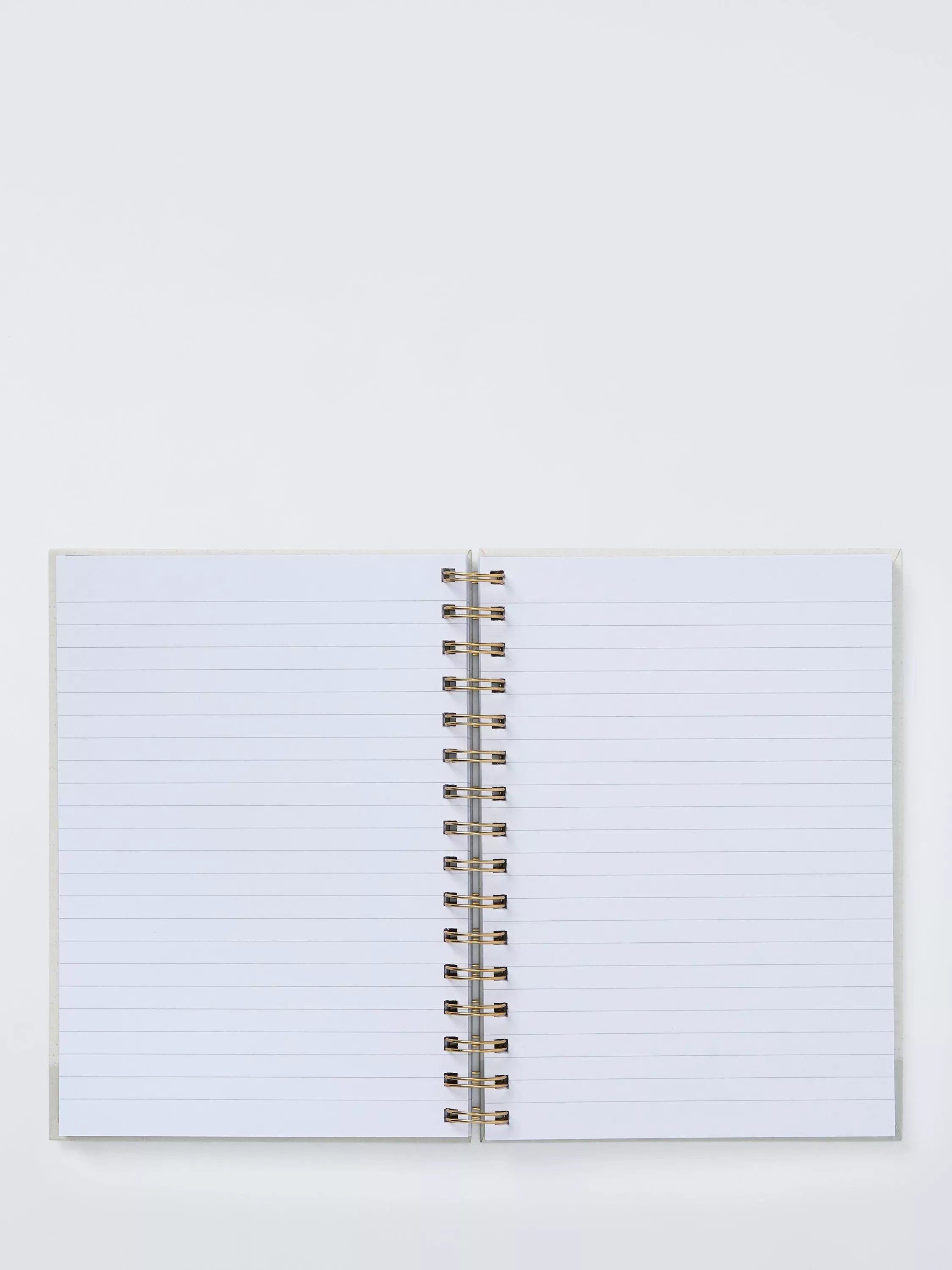 John Lewis A5 olive green spiral notebook, UK version