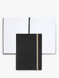HUGO BOSS Iconic A5 Lined Notebook black, UK version