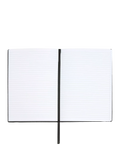 HUGO BOSS Iconic A5 Lined Notebook black, UK version