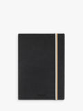 HUGO BOSS Iconic A5 Lined Notebook black, UK version
