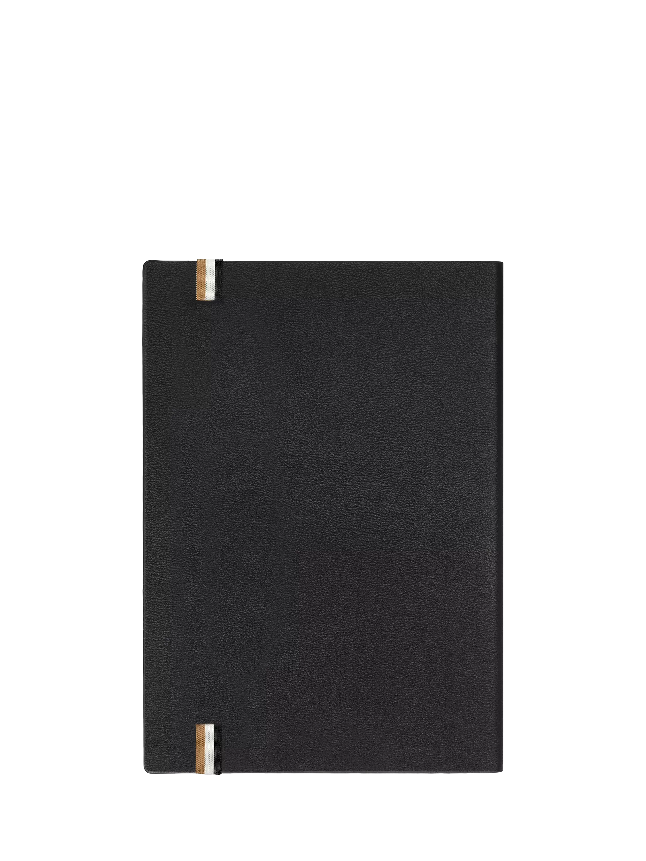 HUGO BOSS Iconic A5 Lined Notebook black, UK version