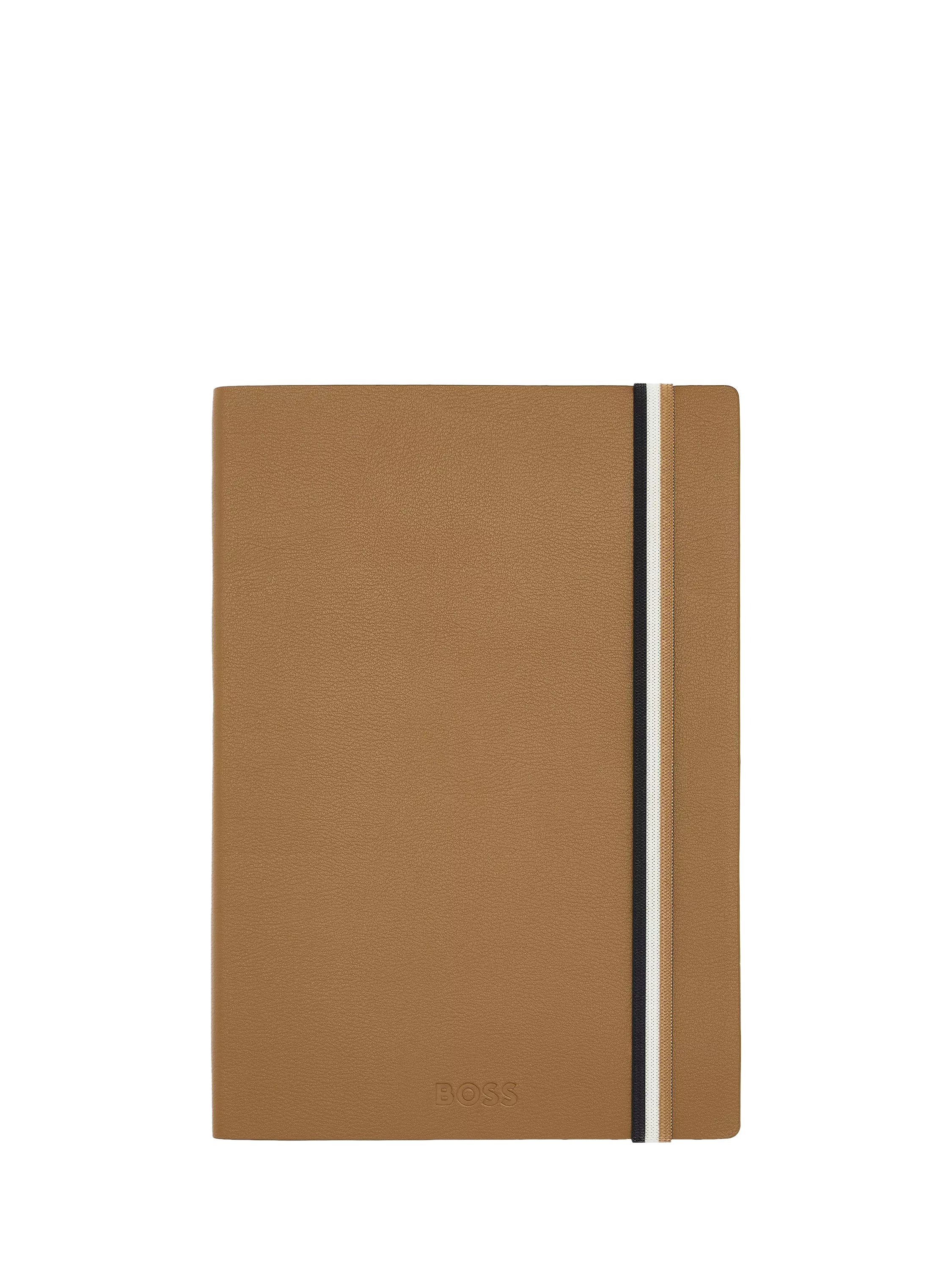 HUGO BOSS Iconic notebook Camel A5, imported from the UK