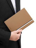 HUGO BOSS Iconic notebook Camel A5, imported from the UK