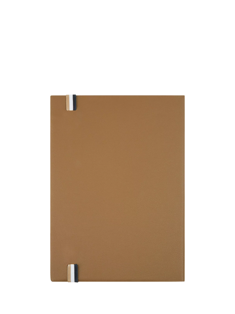 HUGO BOSS Iconic notebook Camel A5, imported from the UK