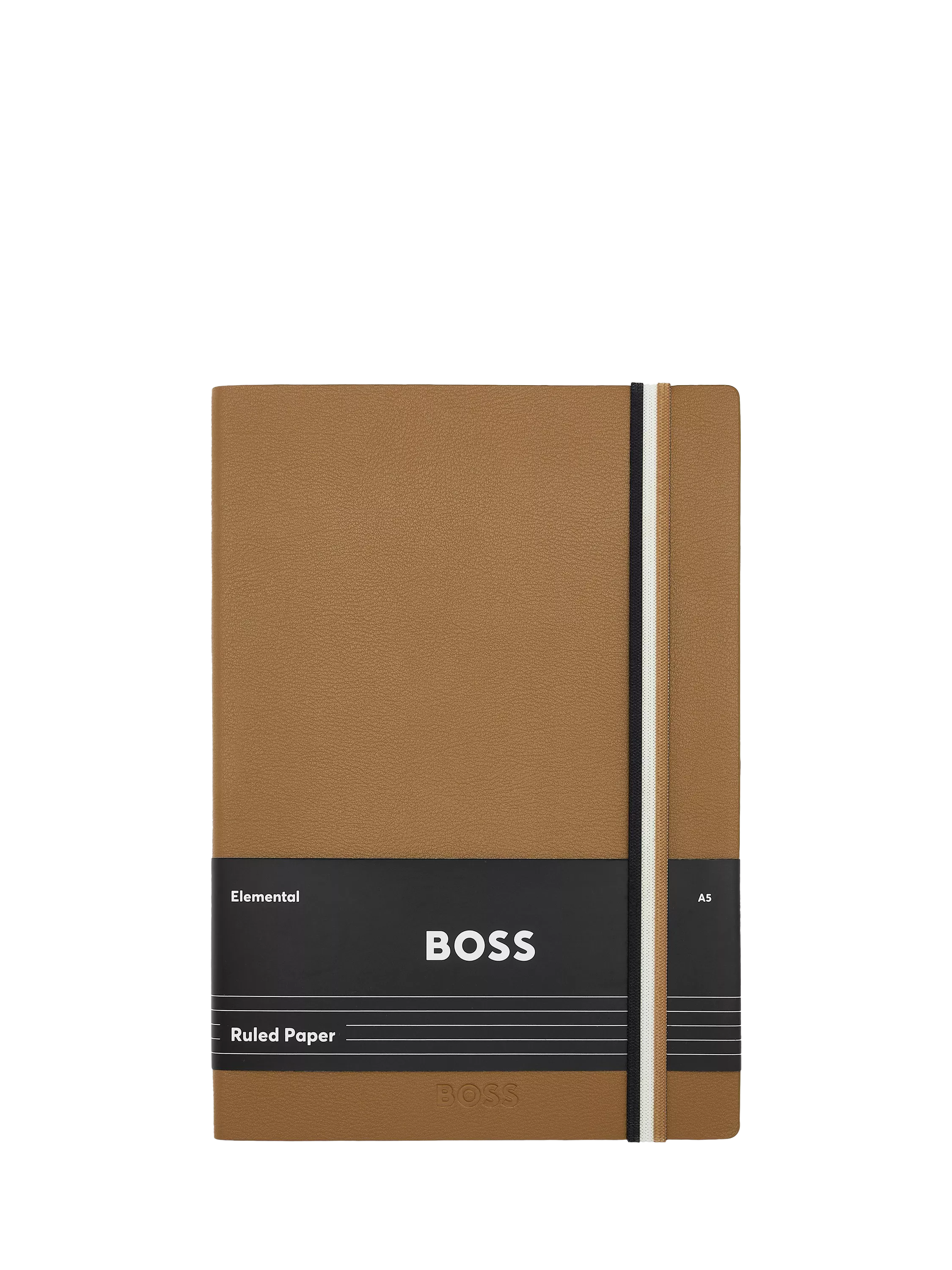 HUGO BOSS Iconic notebook Camel A5, imported from the UK