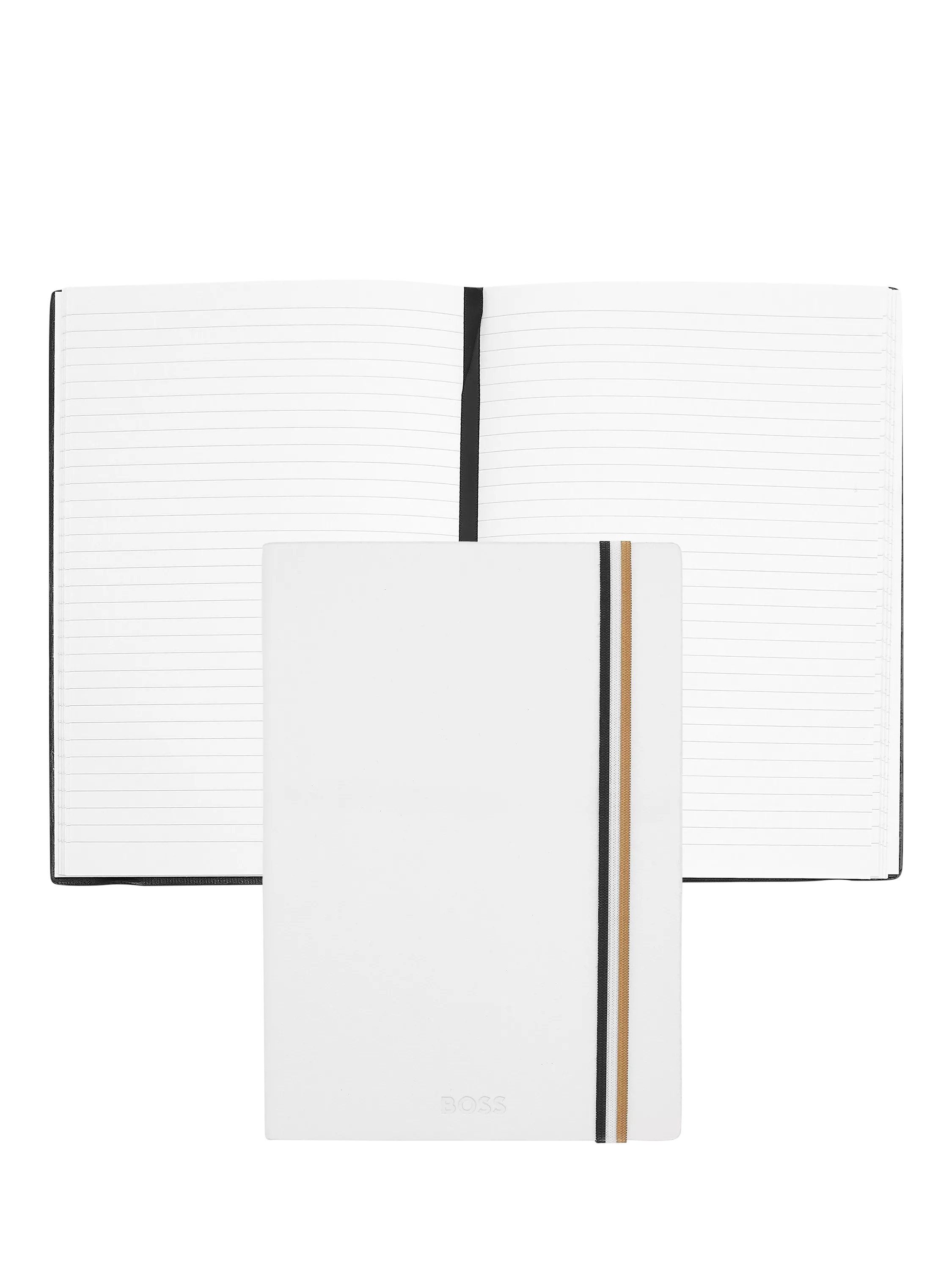 HUGO BOSS A5 Iconic Notebook White, UK version