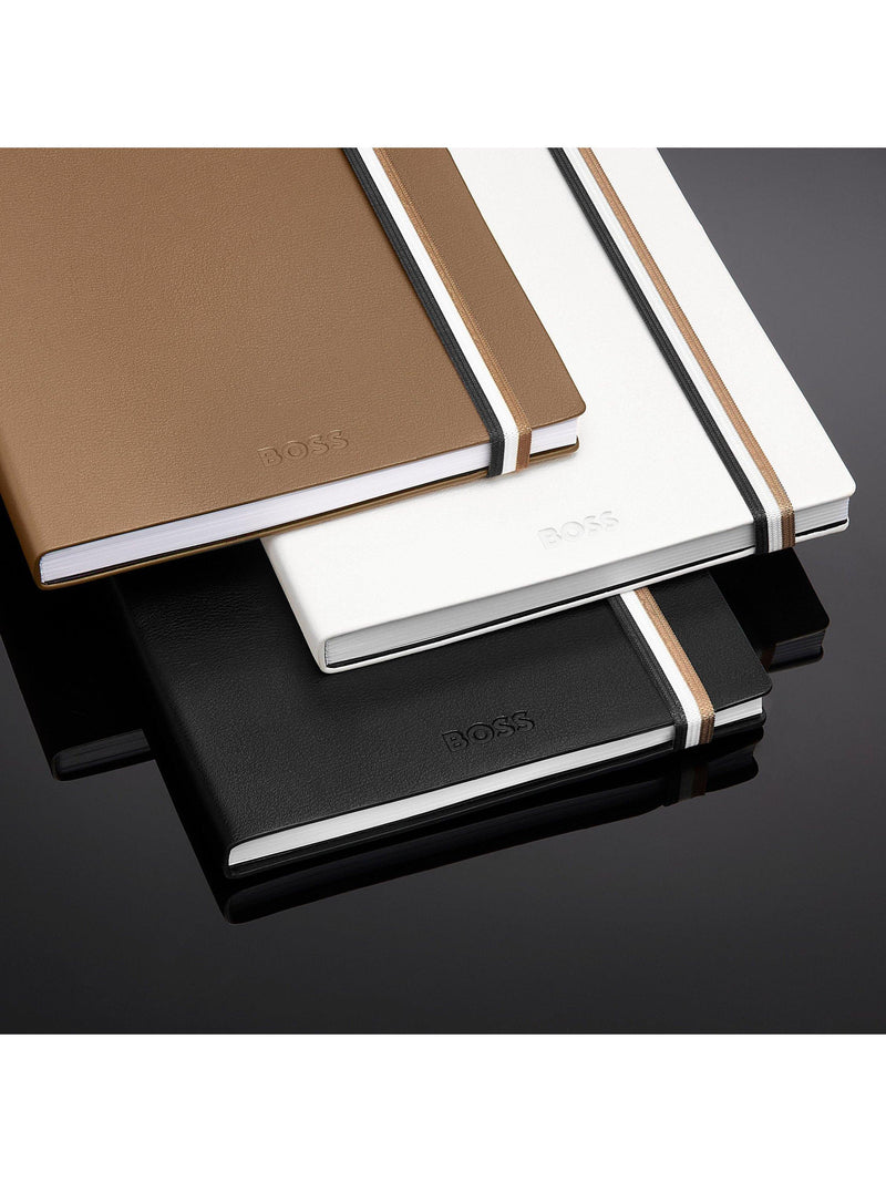 HUGO BOSS A5 Iconic Notebook White, UK version
