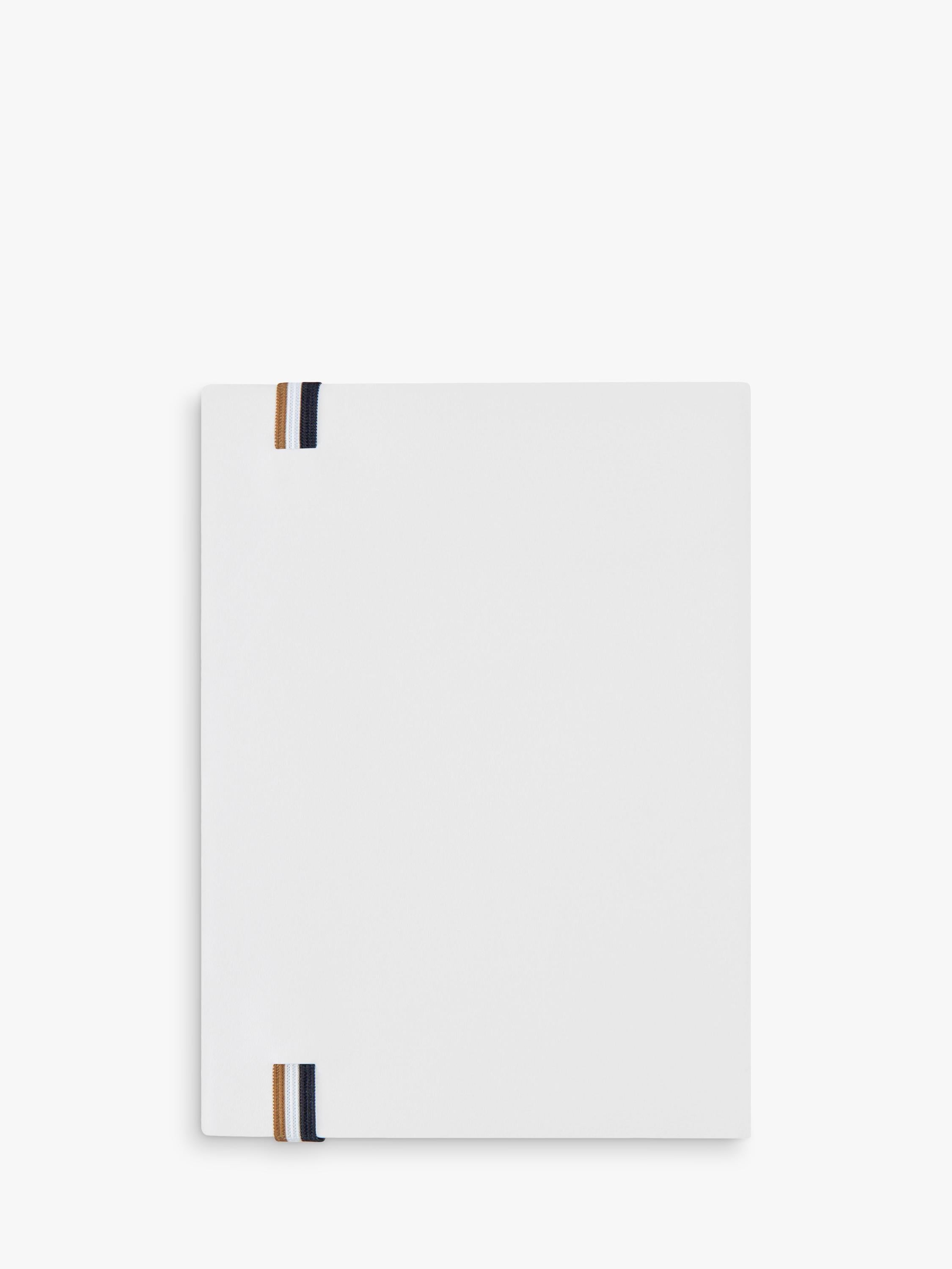 HUGO BOSS A5 Iconic Notebook White, UK version