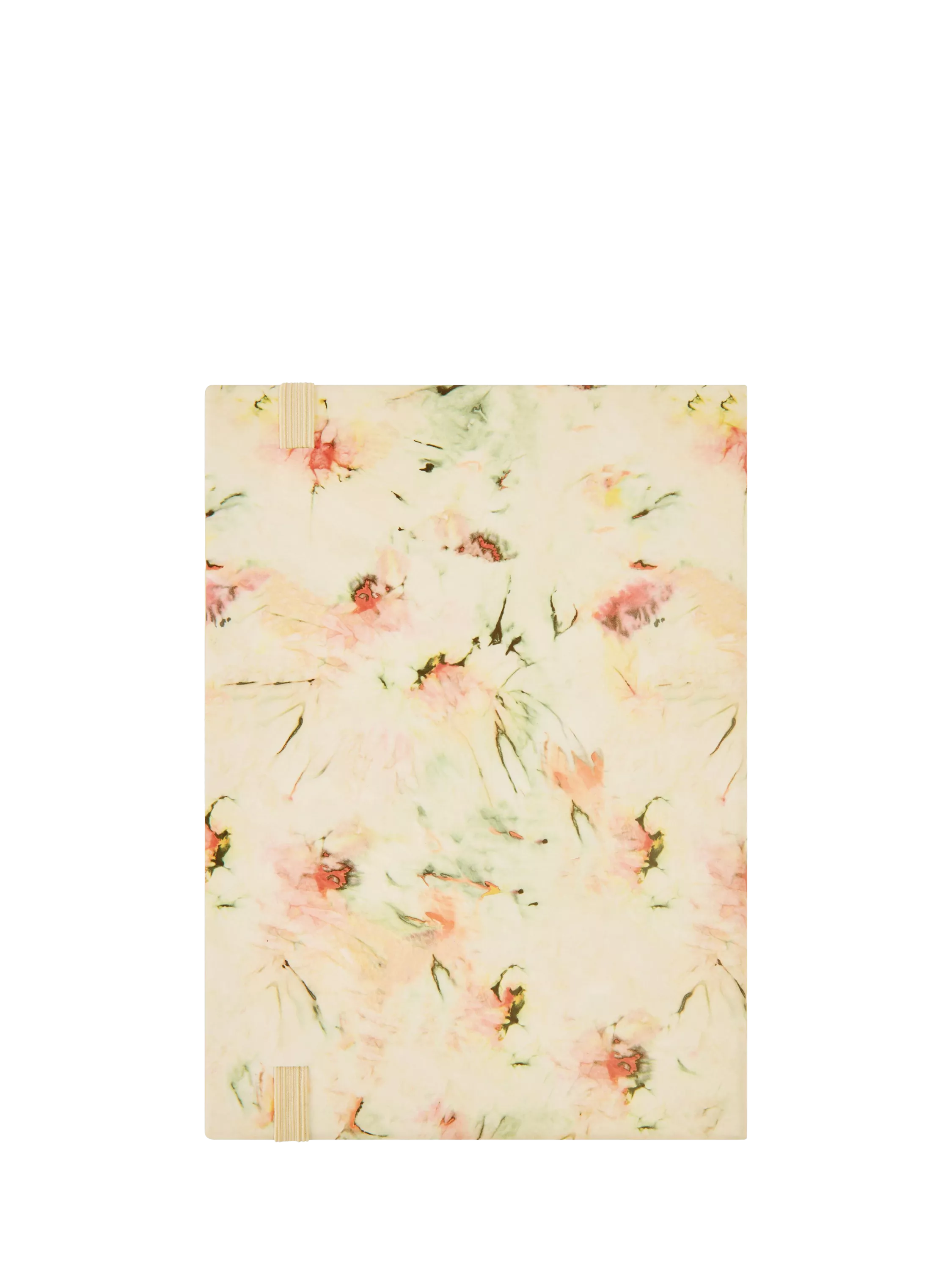 HUGO BOSS A5 tie-dye flower notebook cream, imported from the UK