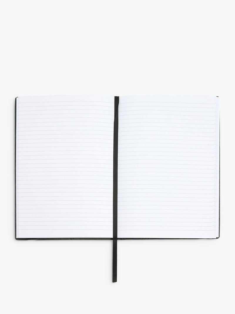 HUGO BOSS A5 Elemental Monogram notebook in camel, imported from the UK
