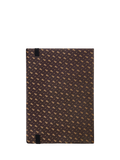 HUGO BOSS A5 Elemental Monogram notebook in camel, imported from the UK
