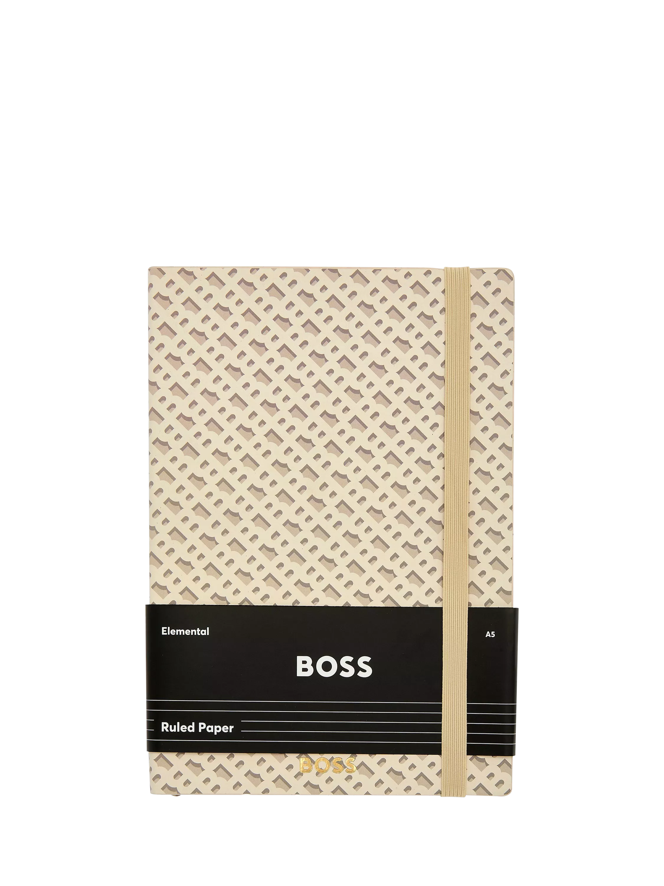 HUGO BOSS Elemental Monogram notebook A5 (British brand)