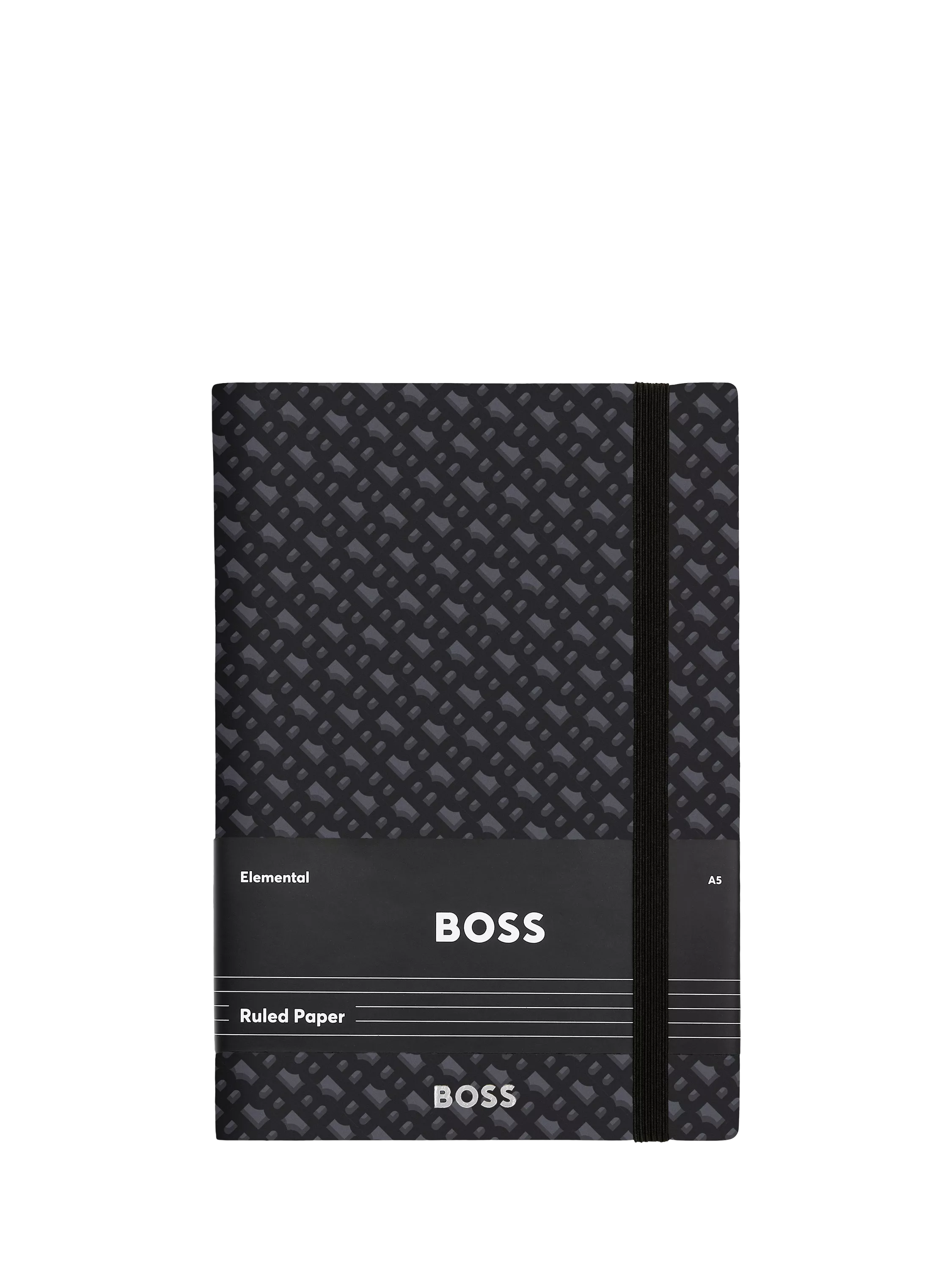 HUGO BOSS A5 Elemental Monogram Notebook - British product