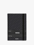 HUGO BOSS A5 Elemental Monogram Notebook - British product