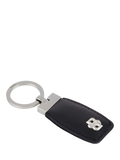 Hugo Boss Double B keyring black chrome, imported from the UK