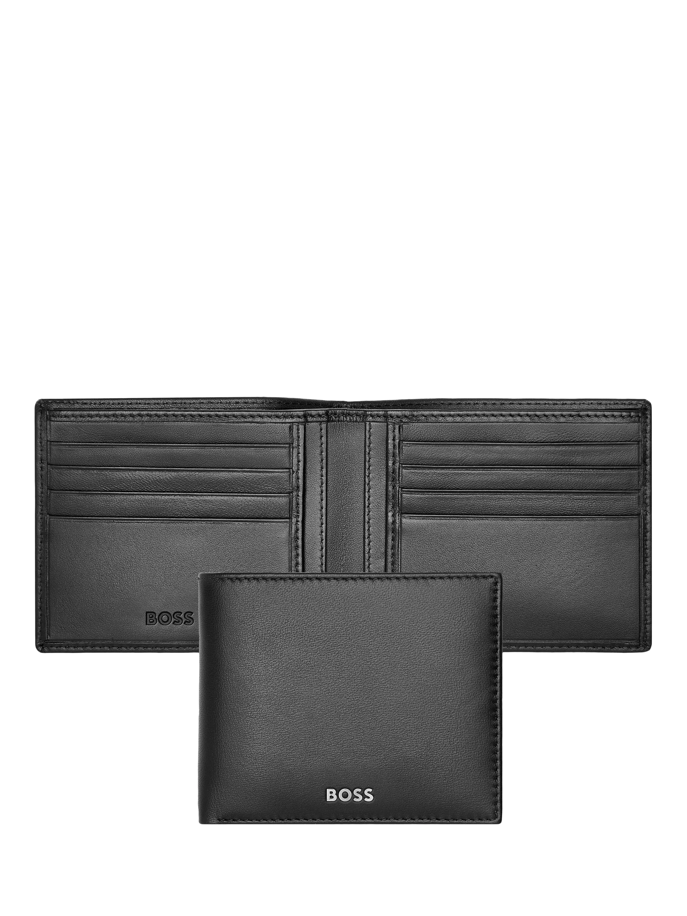 HUGO BOSS classic smooth leather wallet (British brand)