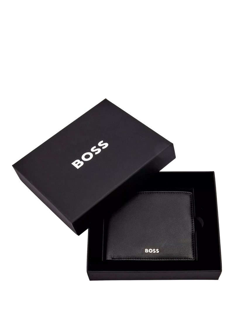 HUGO BOSS classic smooth leather wallet (British brand)