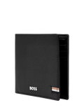 HUGO BOSS Iconic Leather Wallet Black 115mm - British product