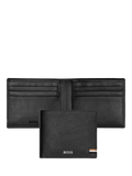 HUGO BOSS Iconic Leather Wallet Black 115mm - British product