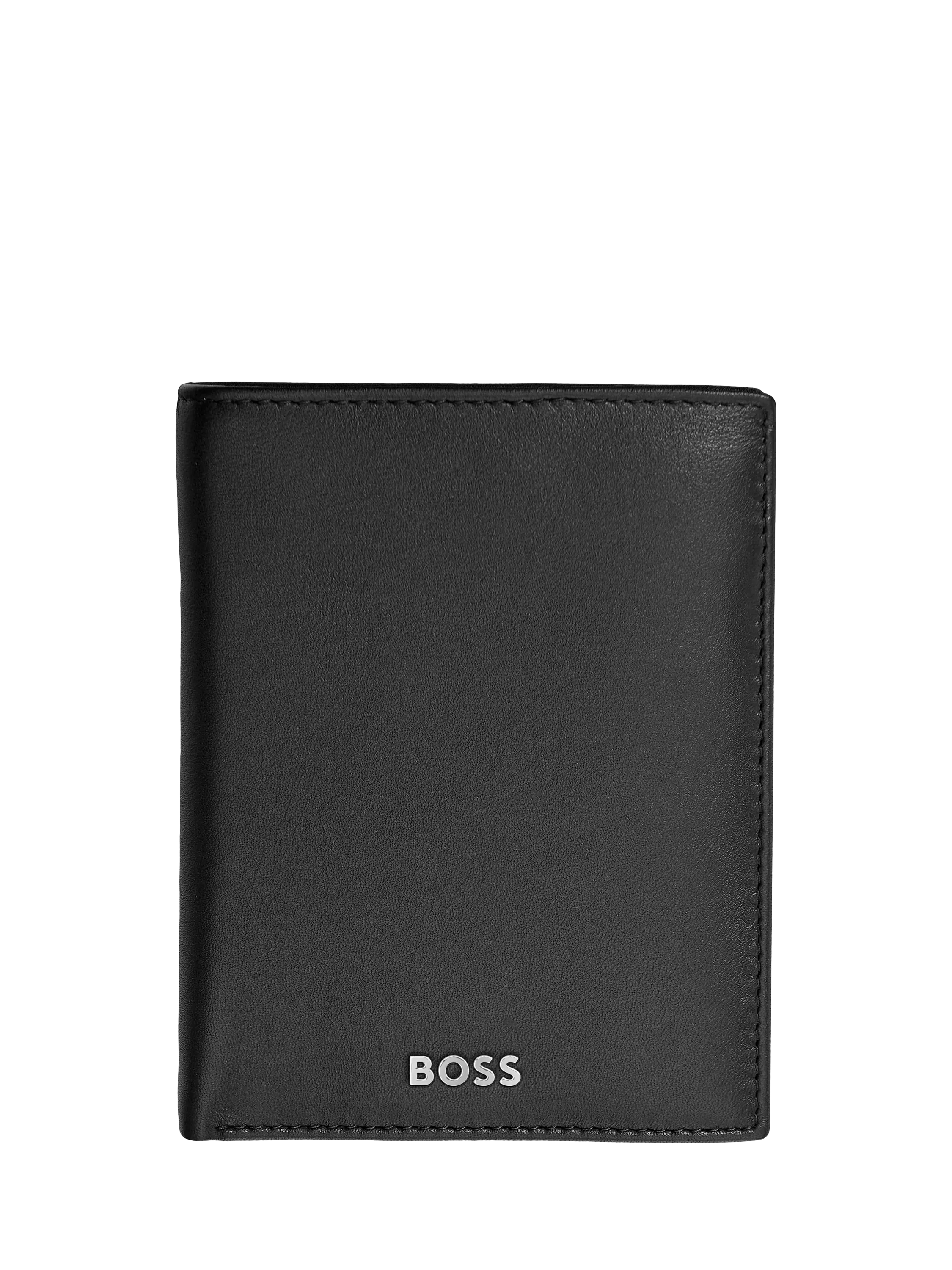 HUGO BOSS classic grained leather card holder, UK version