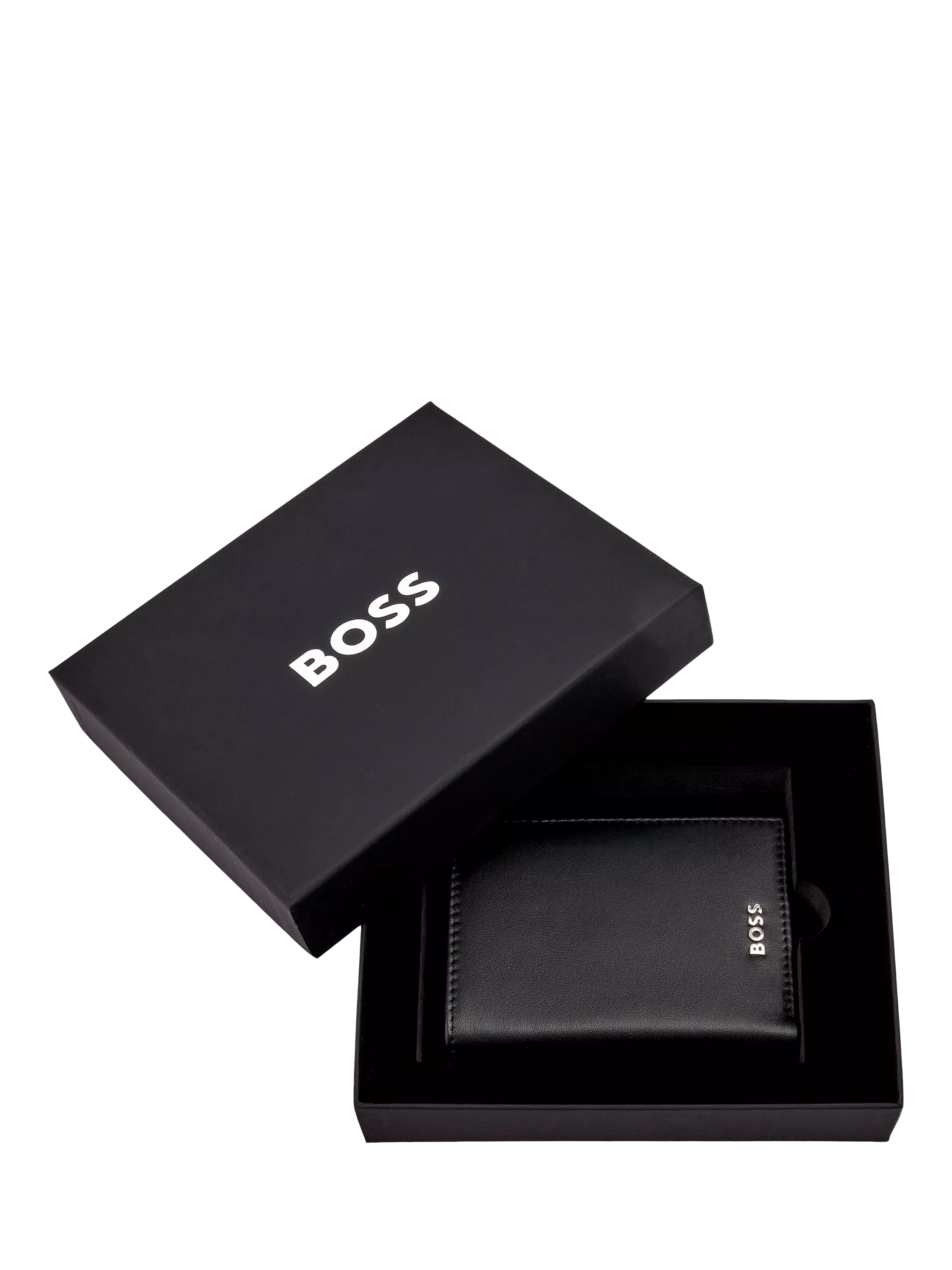 HUGO BOSS classic grained leather card holder, UK version