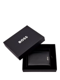 HUGO BOSS classic grained leather card holder, UK version