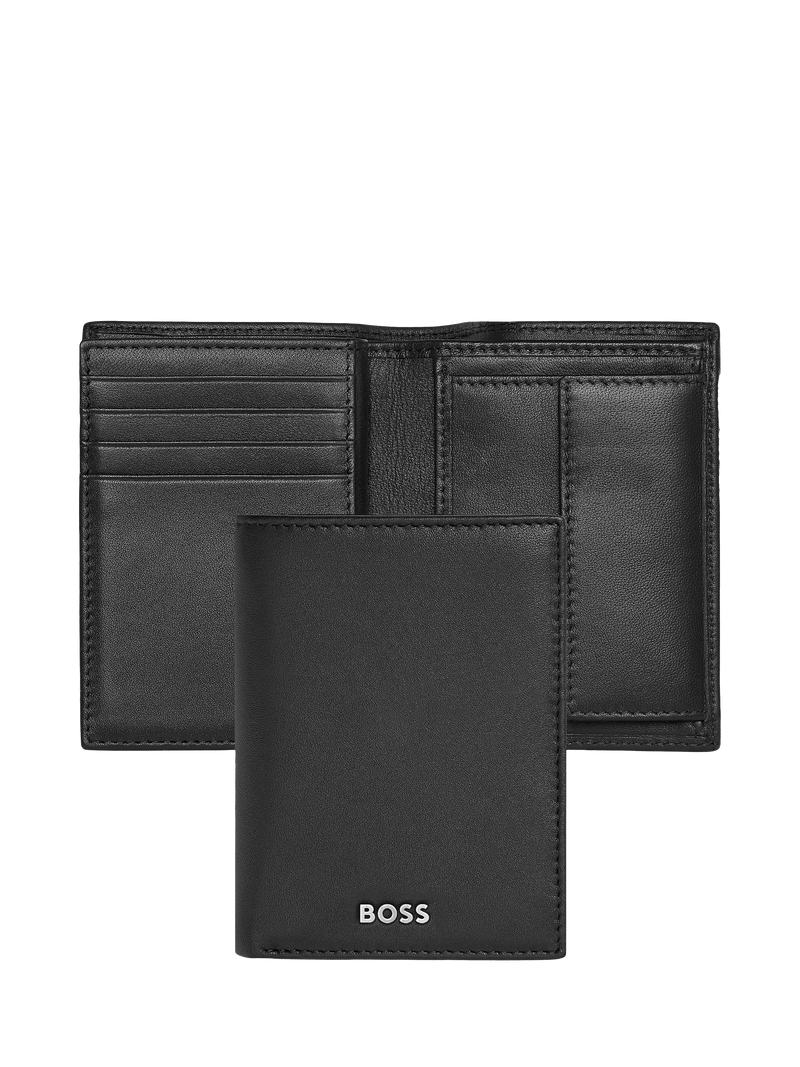 HUGO BOSS classic grained leather card holder, UK version