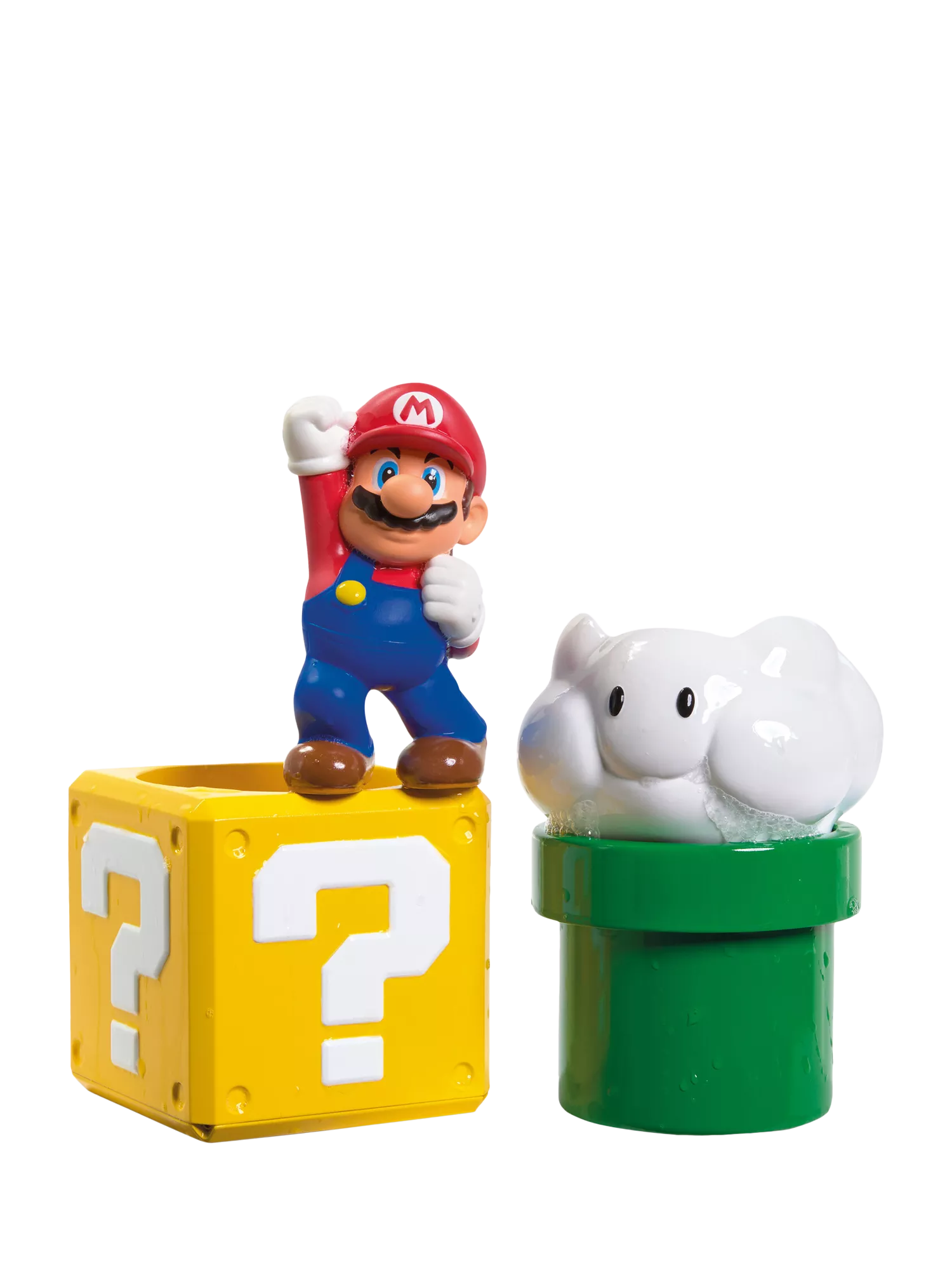 Nintendo Super Mario pour and nest bath toy set - British product