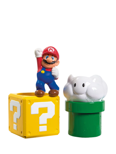 John Lewis Nintendo Super Mario My Mario Pour & Nest Bath Set- Buy online at McGrocer