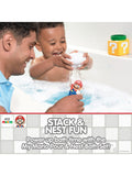 Nintendo Super Mario pour and nest bath toy set - British product