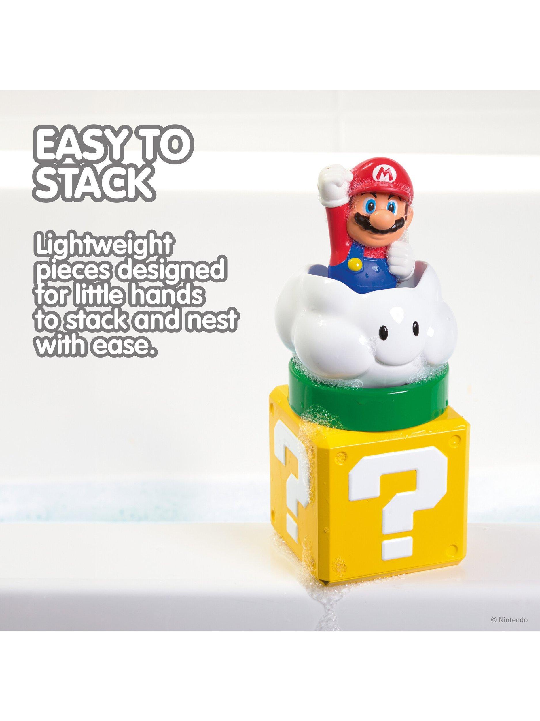 Nintendo Super Mario pour and nest bath toy set - British product