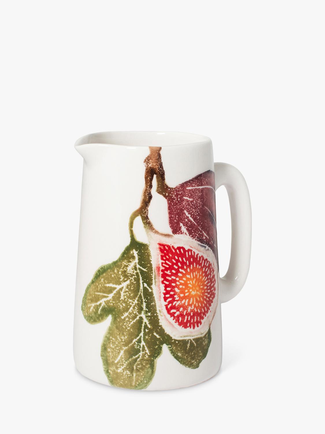 BlissHome fig earthenware pitcher 1L purple, UK version