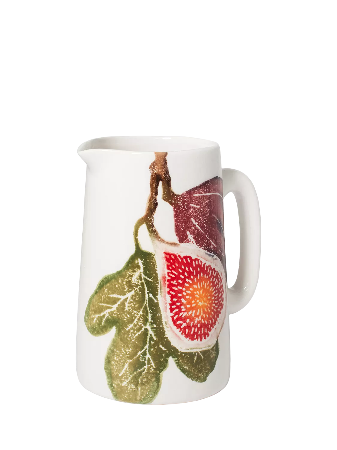 BlissHome fig earthenware pitcher 1L purple, UK version