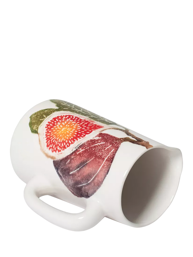 BlissHome fig earthenware pitcher 1L purple, UK version