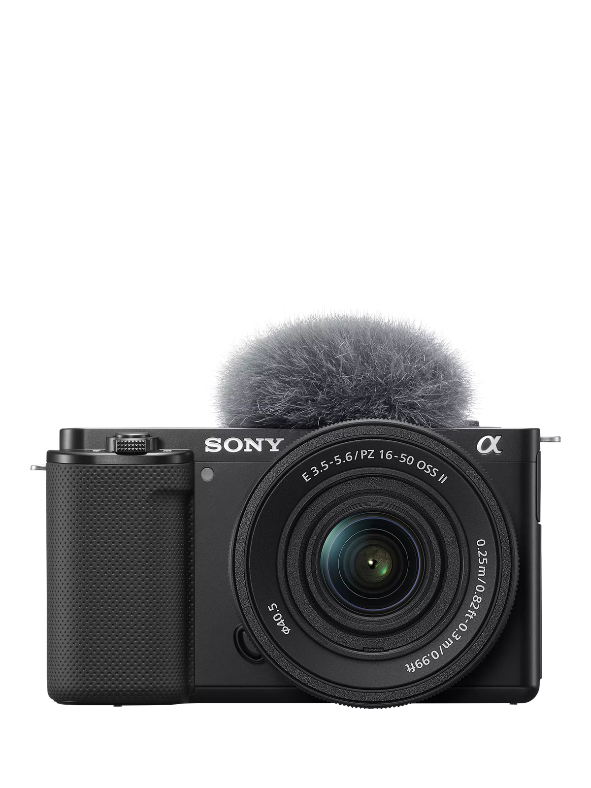Sony ZV-E10 mirrorless vlogging camera with 16-50mm lens, UK version