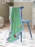 John Lewis baby blanket Discovery Transport Stripe 75x100cm, UK version