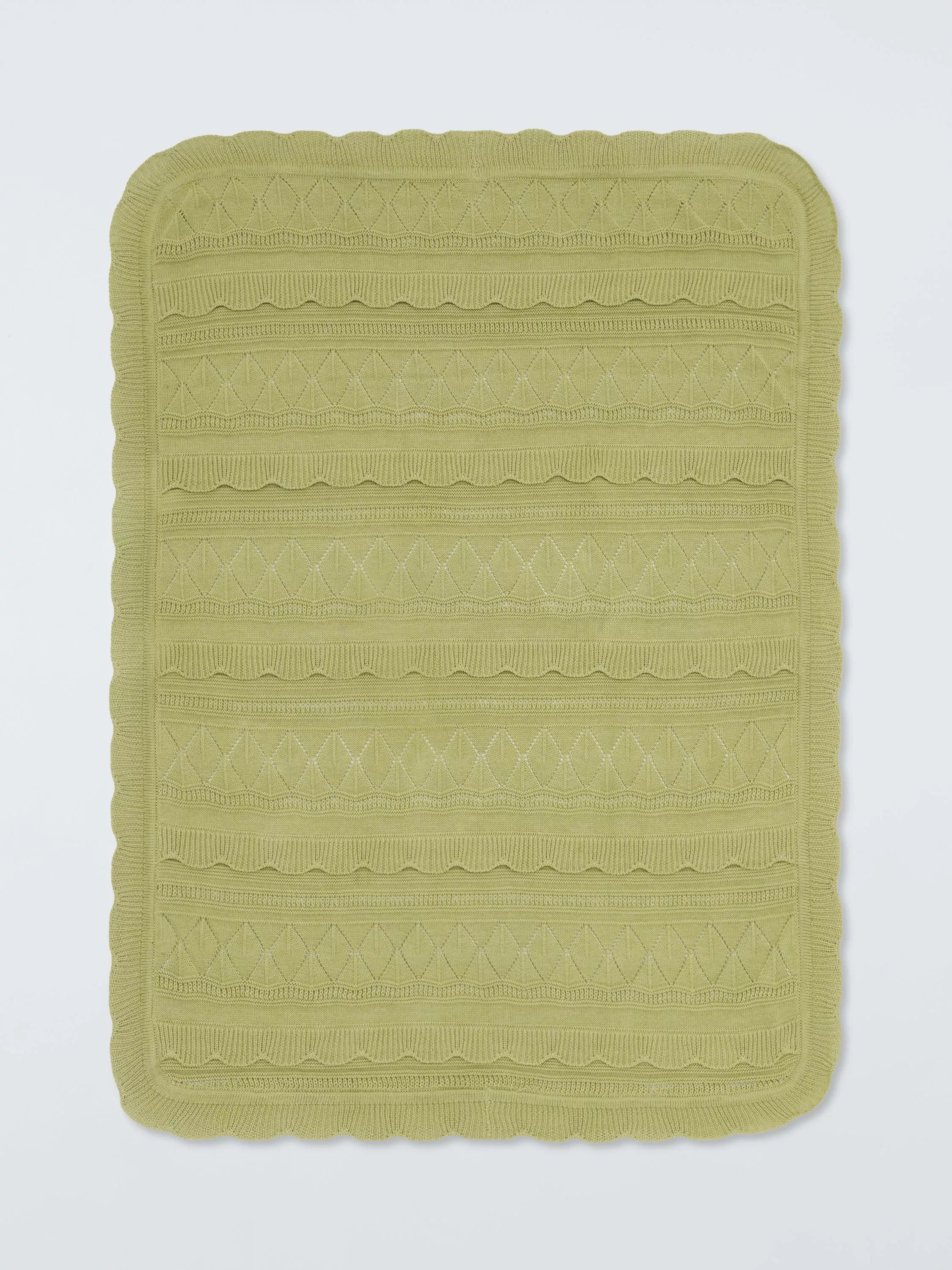 John Lewis Wonder Blanket sage 80x100cm - British product
