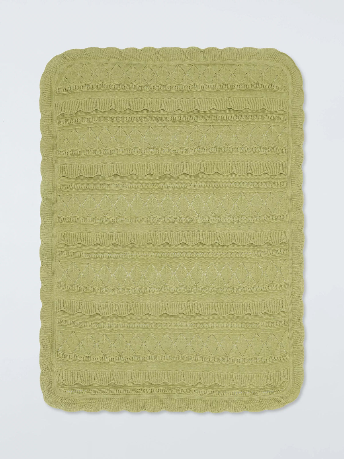 John Lewis Wonder Blanket sage 80x100cm - British product