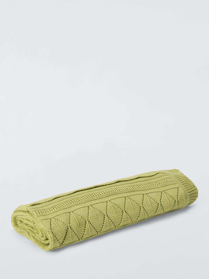 John Lewis Wonder Blanket sage 80x100cm - British product