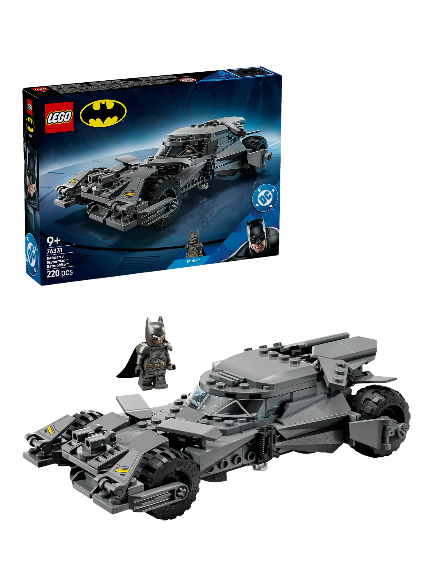 LEGO Batman v Superman Batmobile building toy 76331 - British product
